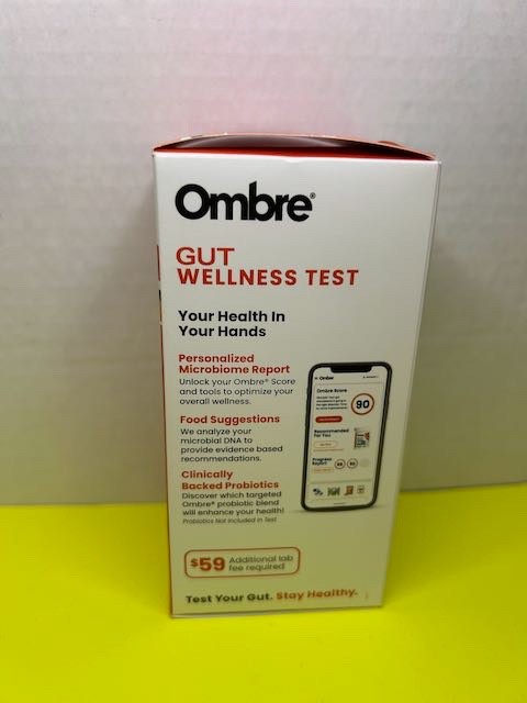 Ombre Gut Wellness Microbiome Easy At Home Test