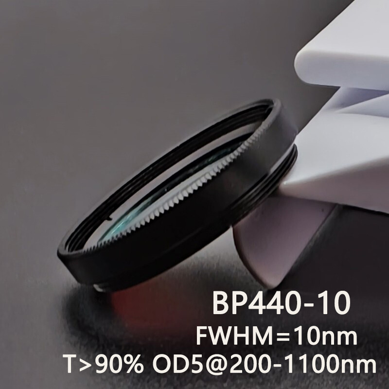 BP440-25.5 27 narrow bandpass filter optical interference filter 10nm OD5 T﹥90%