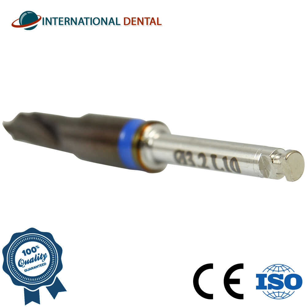 DLC Integral Step Stopper Drills Ø2.8-Ø3.2mm Drill Instrument Tool Dentist