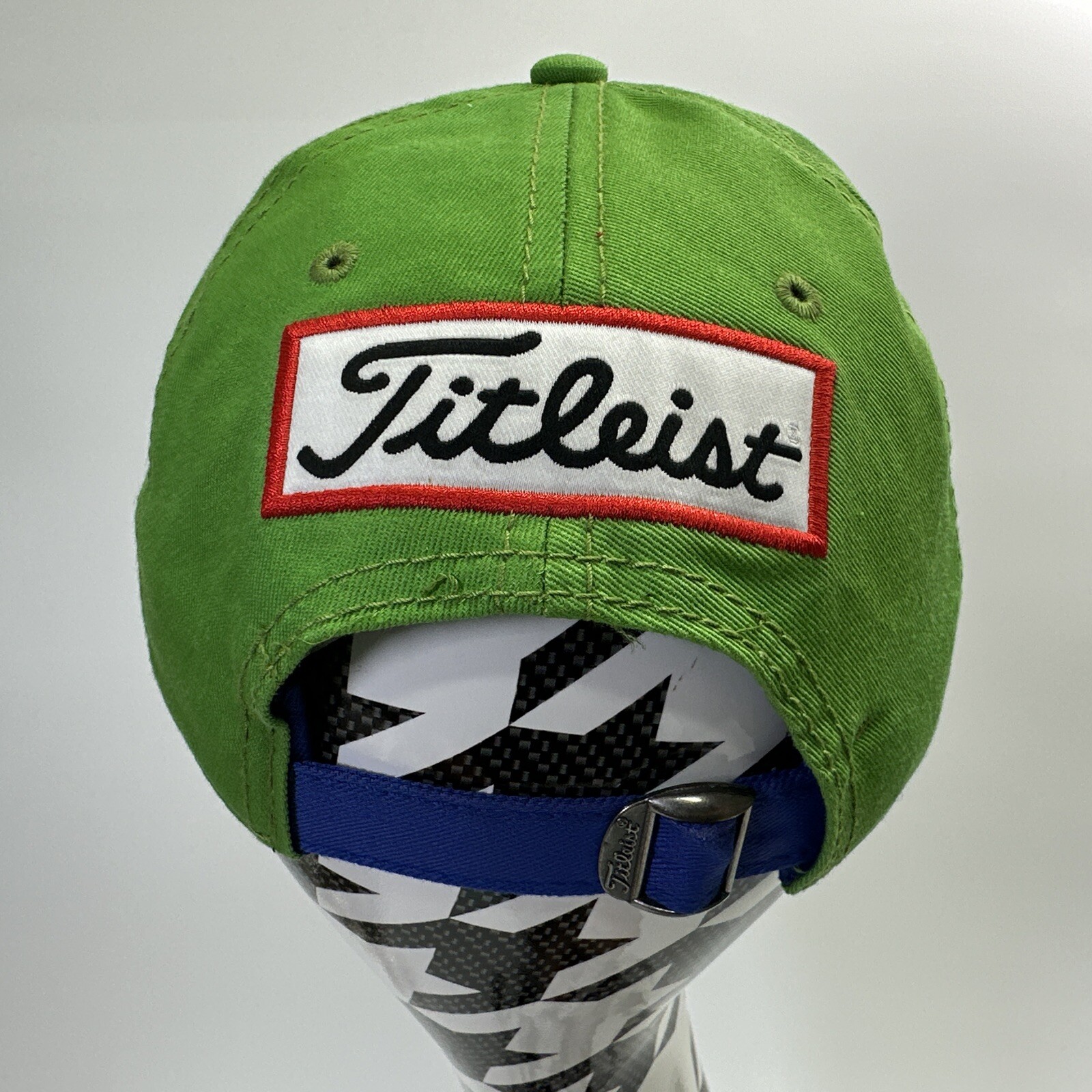 Titleist - Pro V1 - FJ FootJoy - Adjustable Strap Back Golf Hat Cap VGC CLEAN