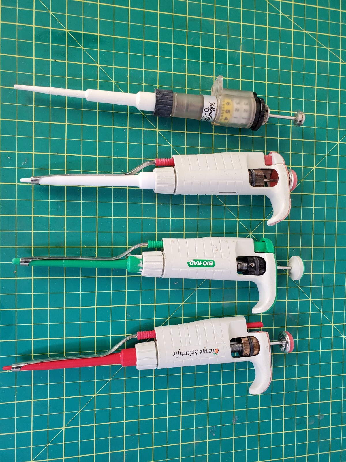 Group of 4 Different Pippettes