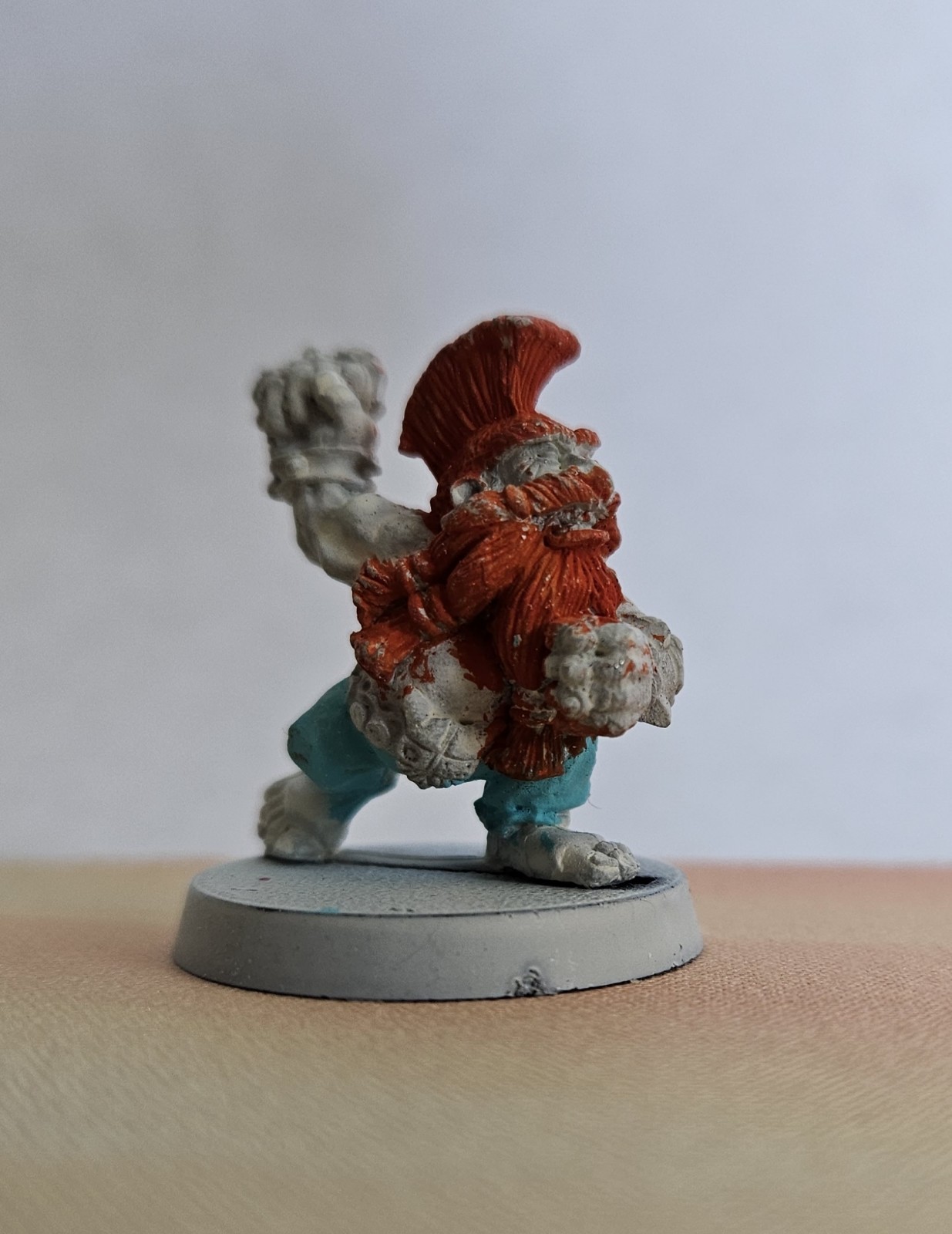 Blood Bowl Dwarf Team Trollslayer #2 - Metal - 3rd Edition - OOP - Rare