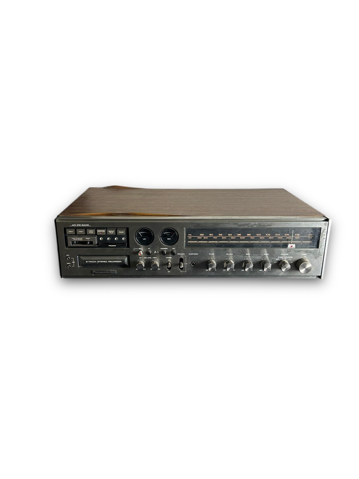 Vintage Panasonic Model RE-8140 Reciever 8 Track Stereo Recorder Amplifier VTG