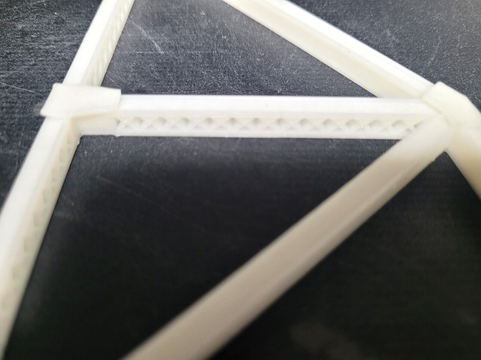 3D Printed 145 foot Double Track Arched Truss Bridge. S Scale