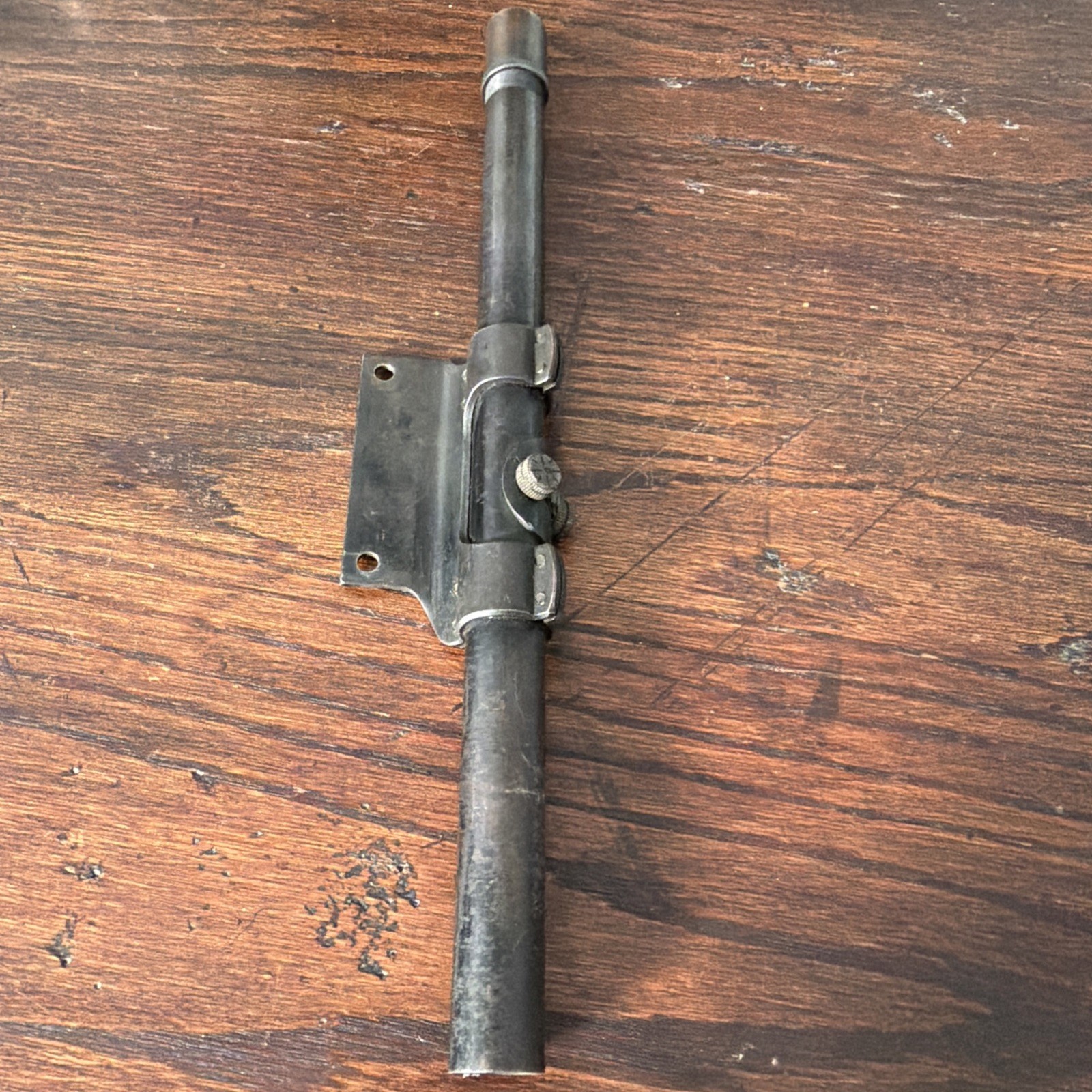 Vintage Steel Weaver Model 344 Rifle Scope With Mount For Parts