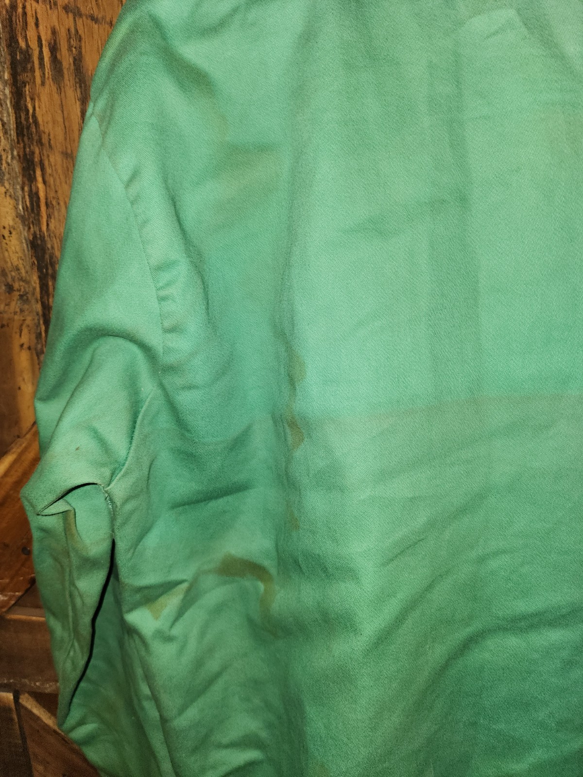 Tillmann XL Green Flame Resistant Welding Jacket Used