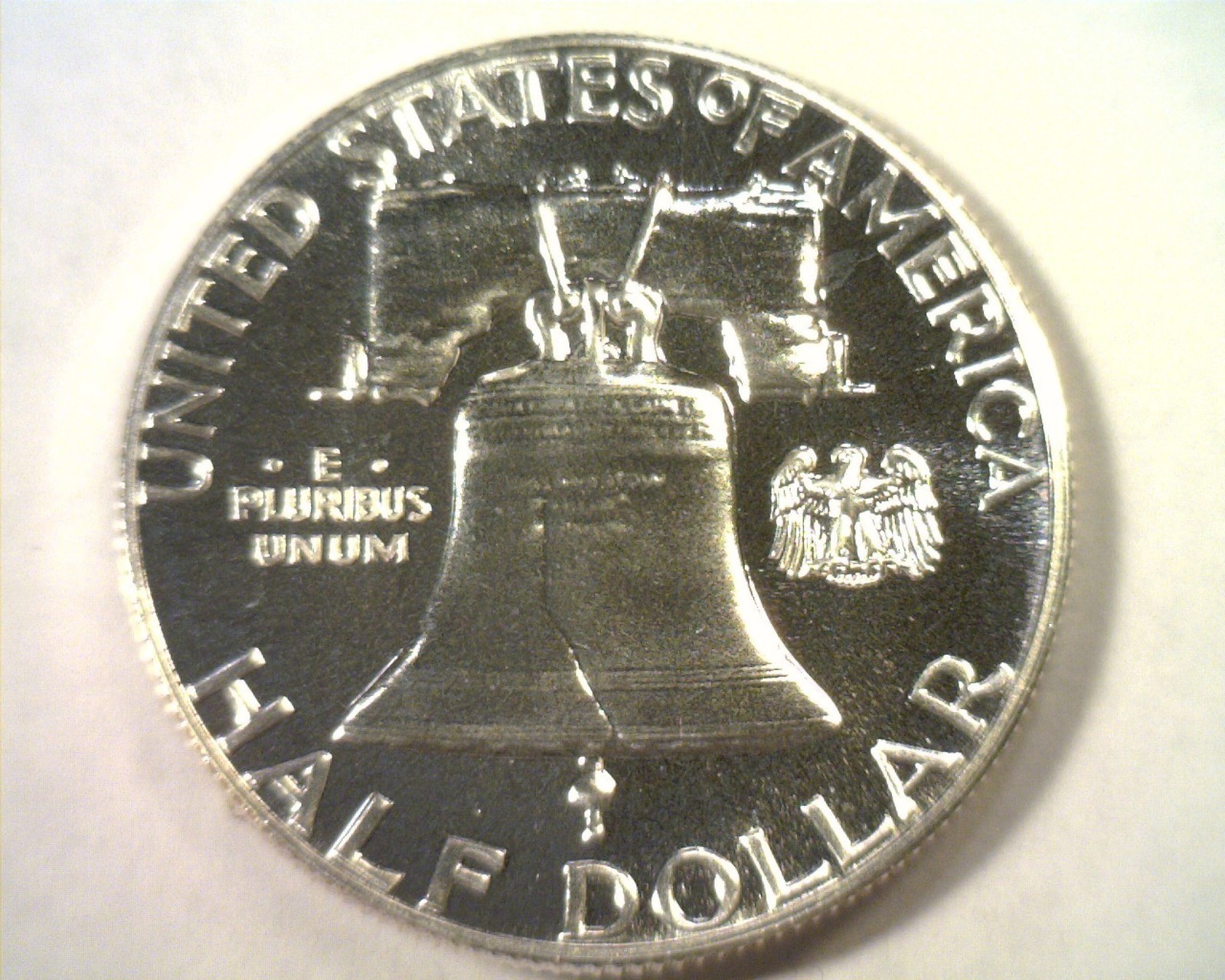 1962 FRANKLIN HALF DOLLAR GEM / SUPERB PROOF GEM / SUPERB PR NICE ORIGINAL COIN