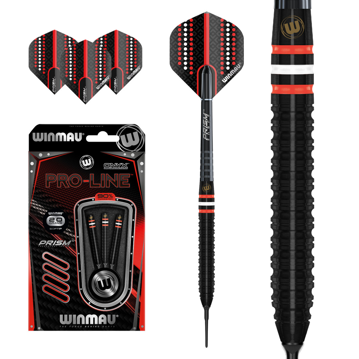 Winmau PRO-LINE 90% Soft Tip Darts - 20g