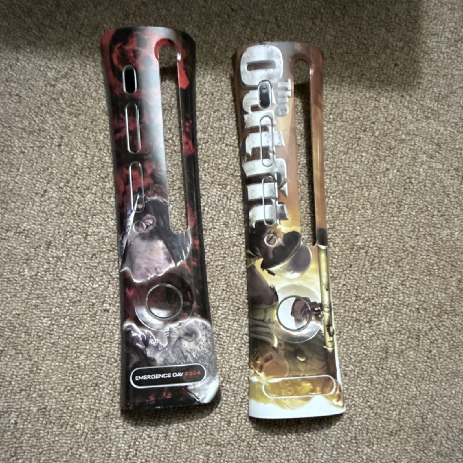 Gears of War Emergence Day & The Outfit Faceplates for Xbox 360 Console