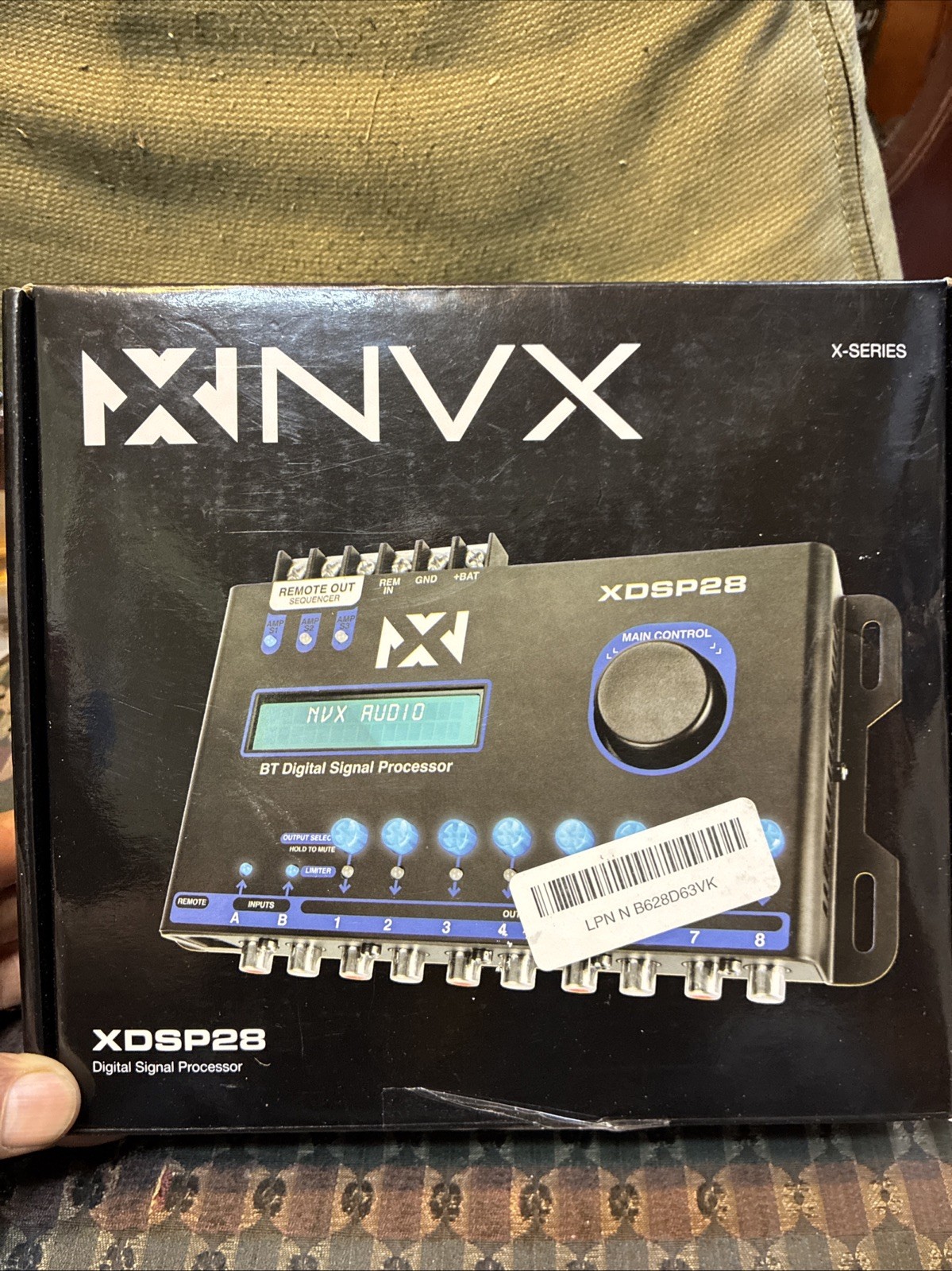 XDSP28 8-Channel X-Series 15 Band Parametric EQ Digital Signal Processor (DSP...