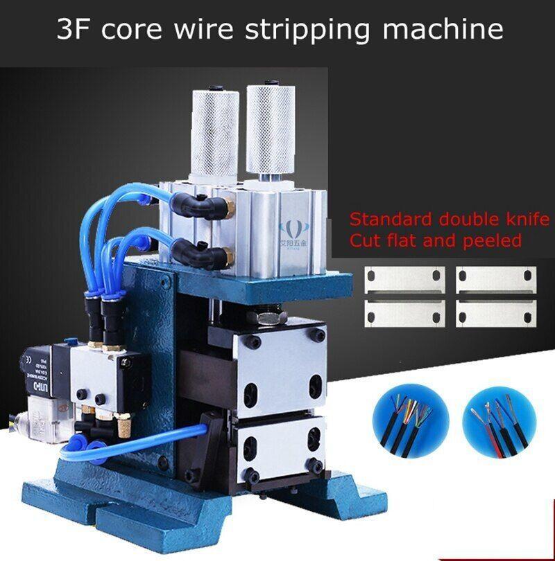 3F Cable Stripping Machine Pneumatic Stripping Machine Data Cable Core Stripping