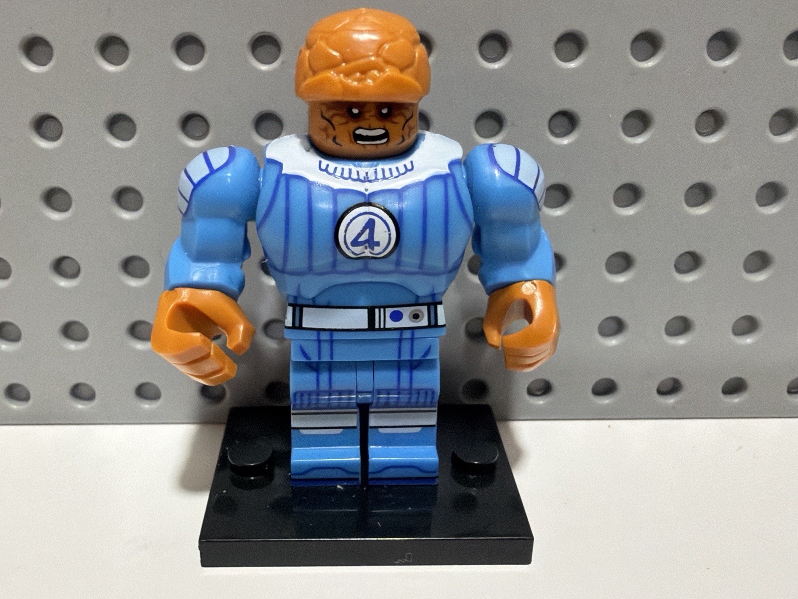 LEGO Marvel The Thing Fantastic 4 First Steps Custom Minifigure