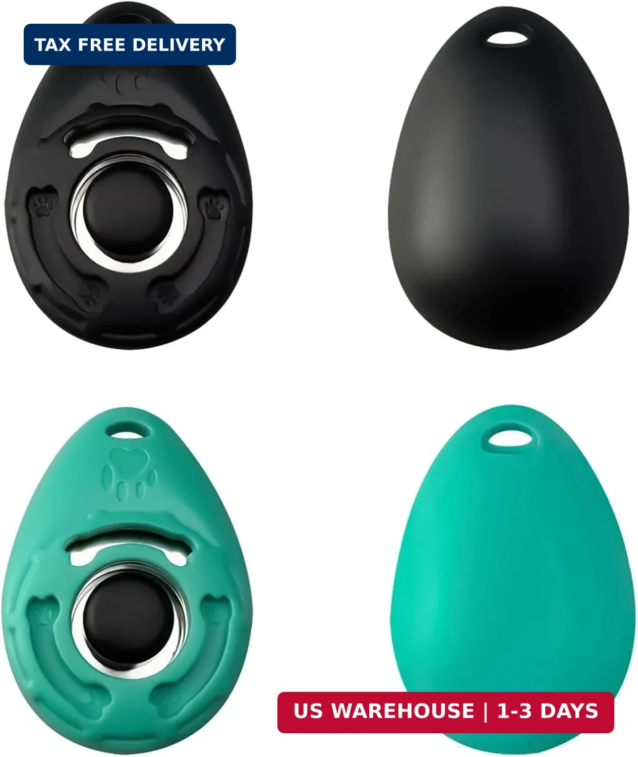 Dog Clicker for Training with Wrist Strap, Dog Clicker Trainer Tools | Training