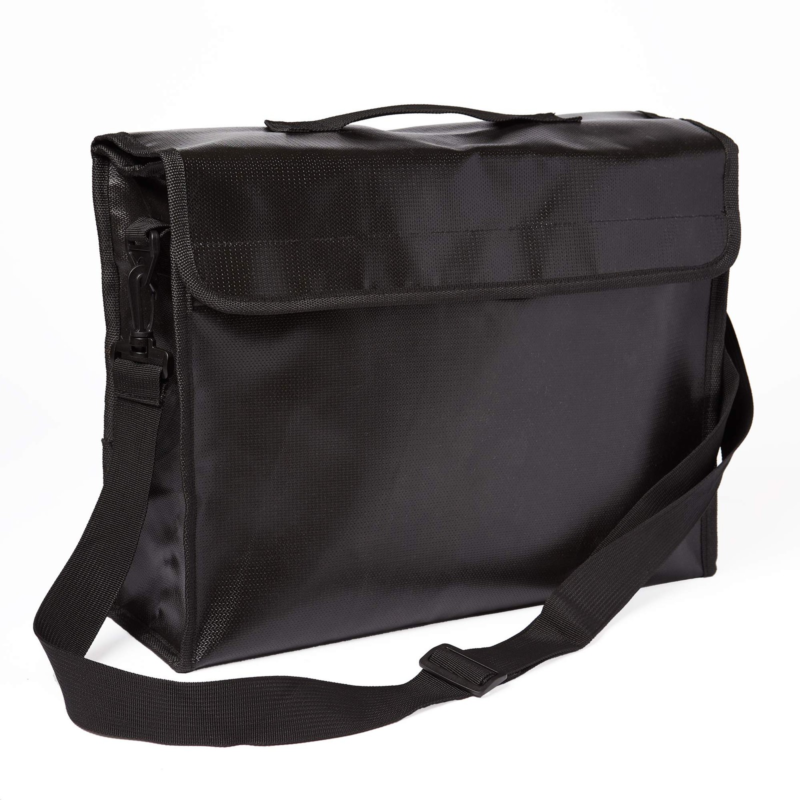 Cosmo Fireproof Document Bags Large Fireproof Bag for Cash w/Shoulder Strap W...