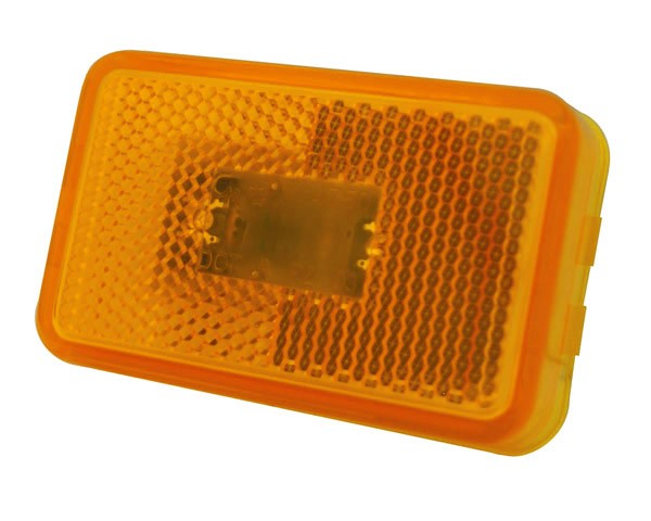 Grote CLR/MKR 3" X 2" LAMP, YELLOW, LED MARKER (47503)