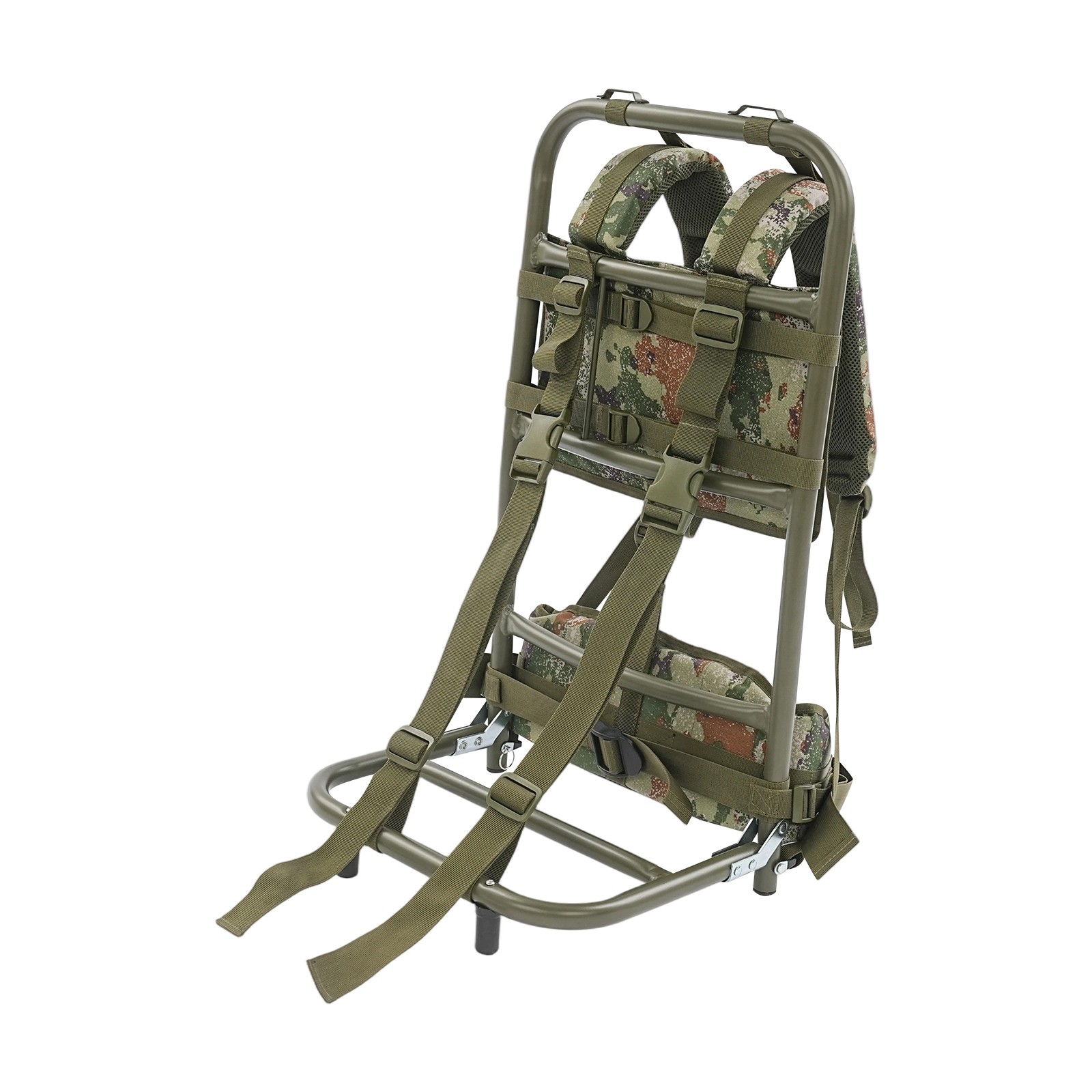 Hiking/Hunting Backpack Frame, Aluminum External Frame Backpack 37*25*70cm Camp