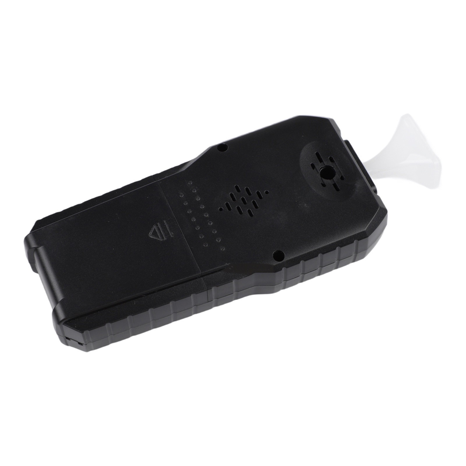 Compact Black Breathalyzer with LED Display and Bilingual Voice Support
