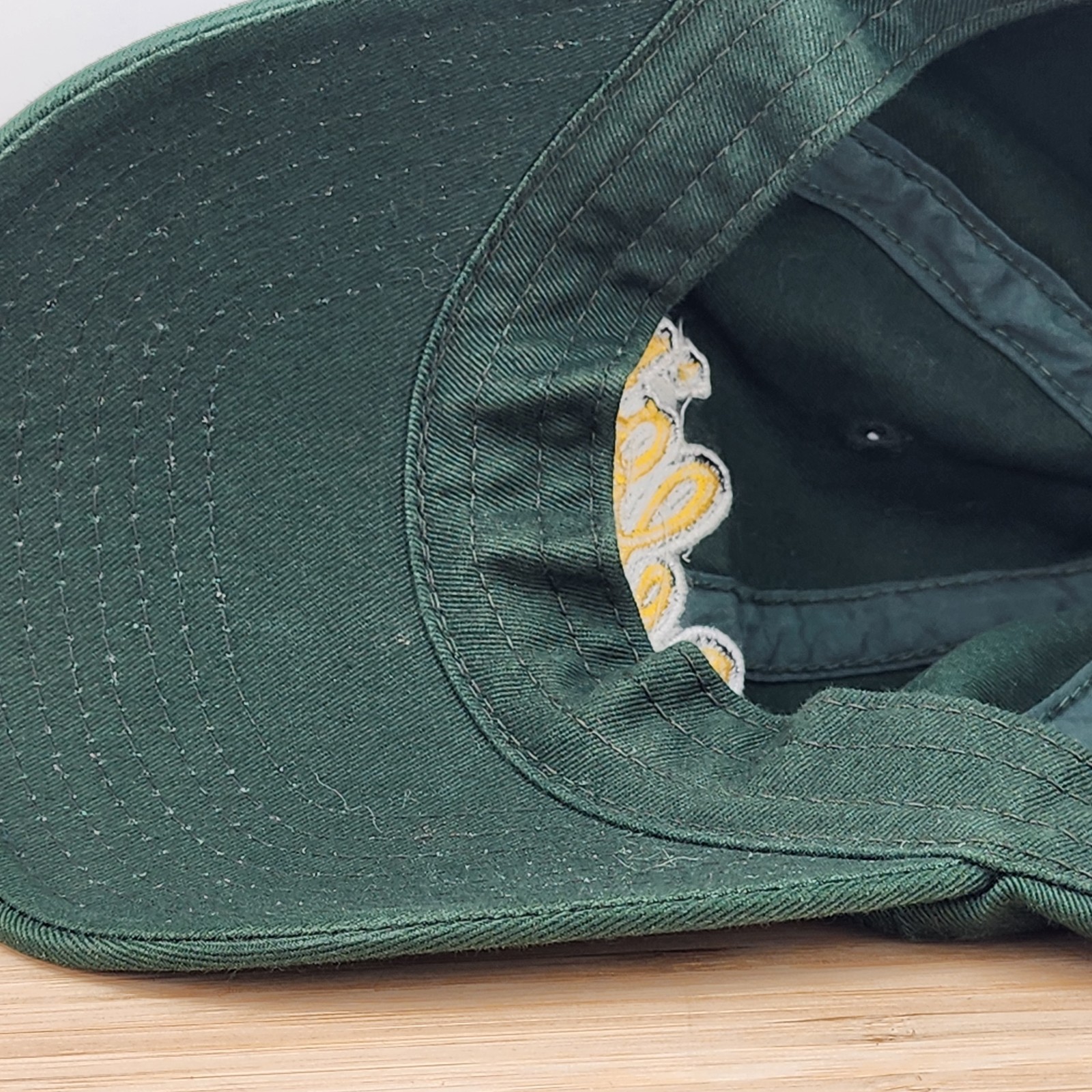 Cabela's Hat, Green, Cabelas Script Dap Cap, Unstructured, Cotton, Strapback