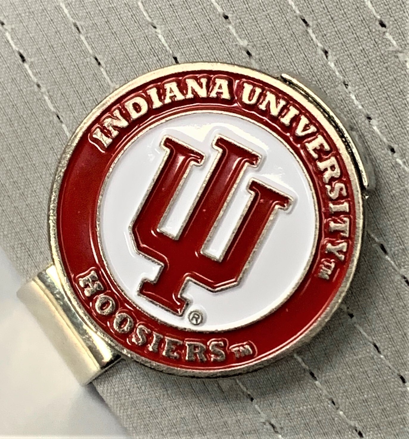 New Indiana Hoosiers Golf Ball Marker with Magnetic Hat Clip