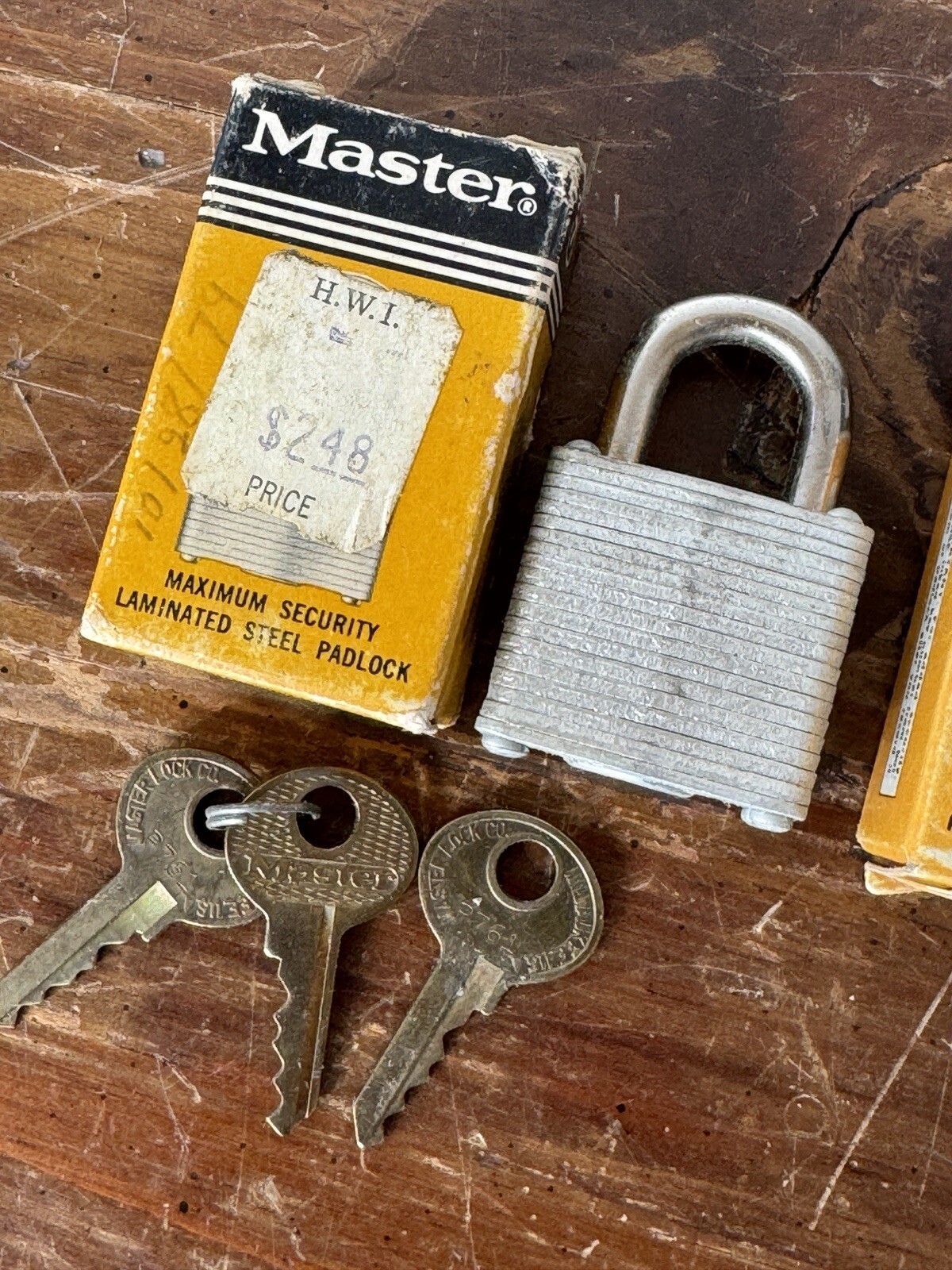 Master Padlocks Locks With Keys in Original Boxes (3)