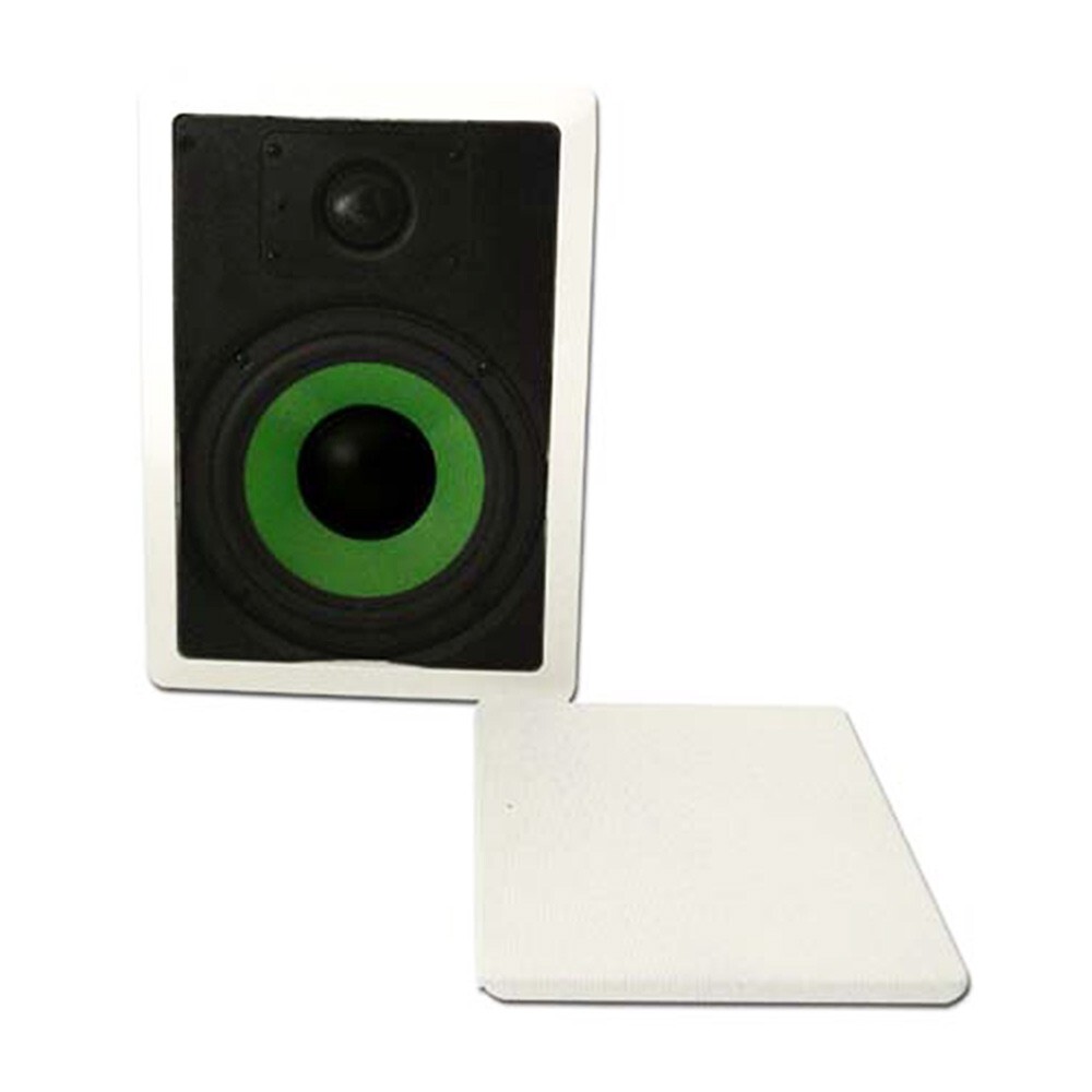 Choice Select Platinum Series Pair of 8" in-Wall Speakers (White)
