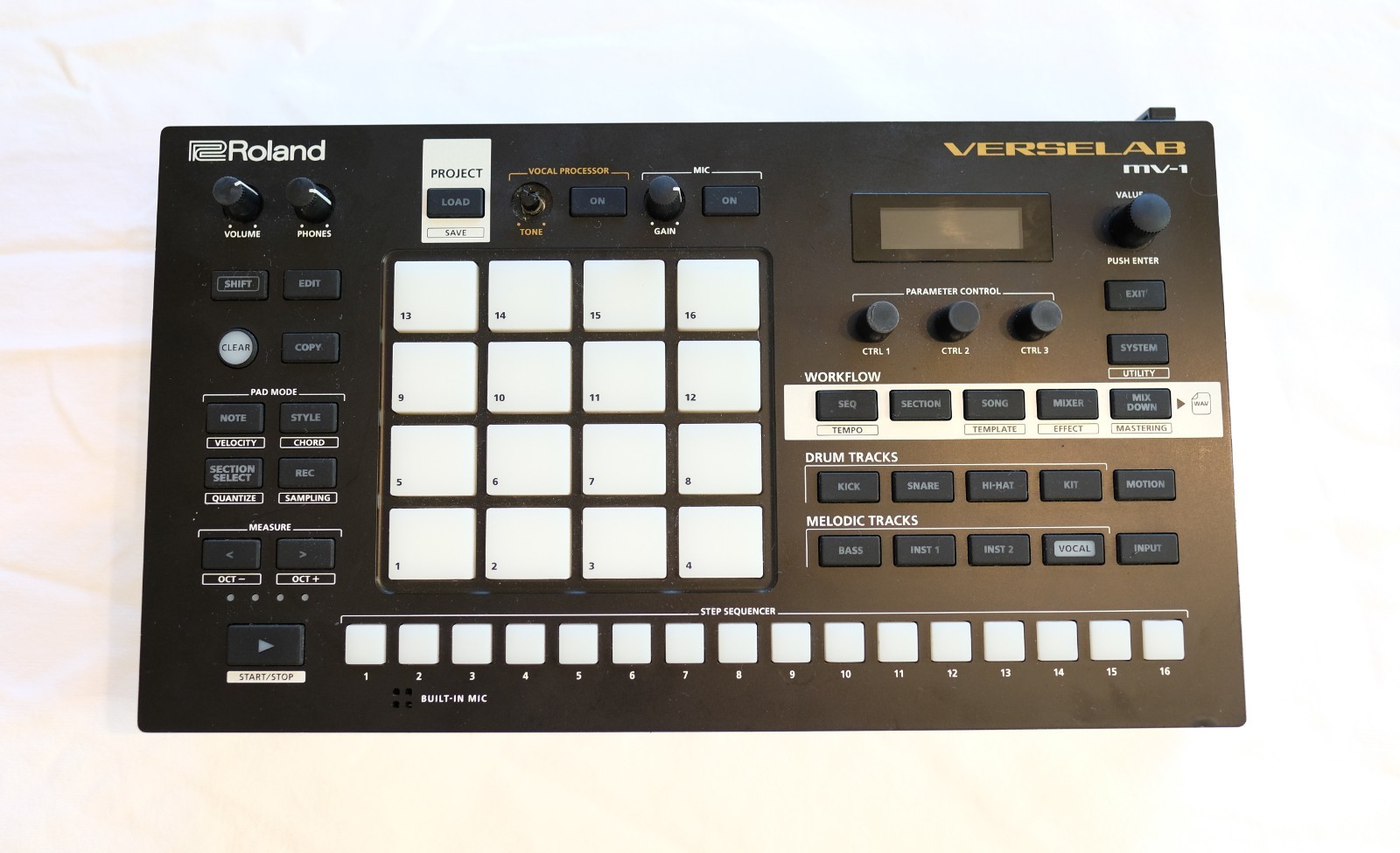 Roland Verselab MV-1 USB Workstation - For PARTS or REPAIR