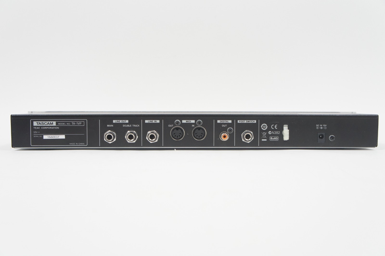 TASCAM TA-1VP antares Auto-Tune evo Real-Time Pitch Correcter w/ 100-240V PSU