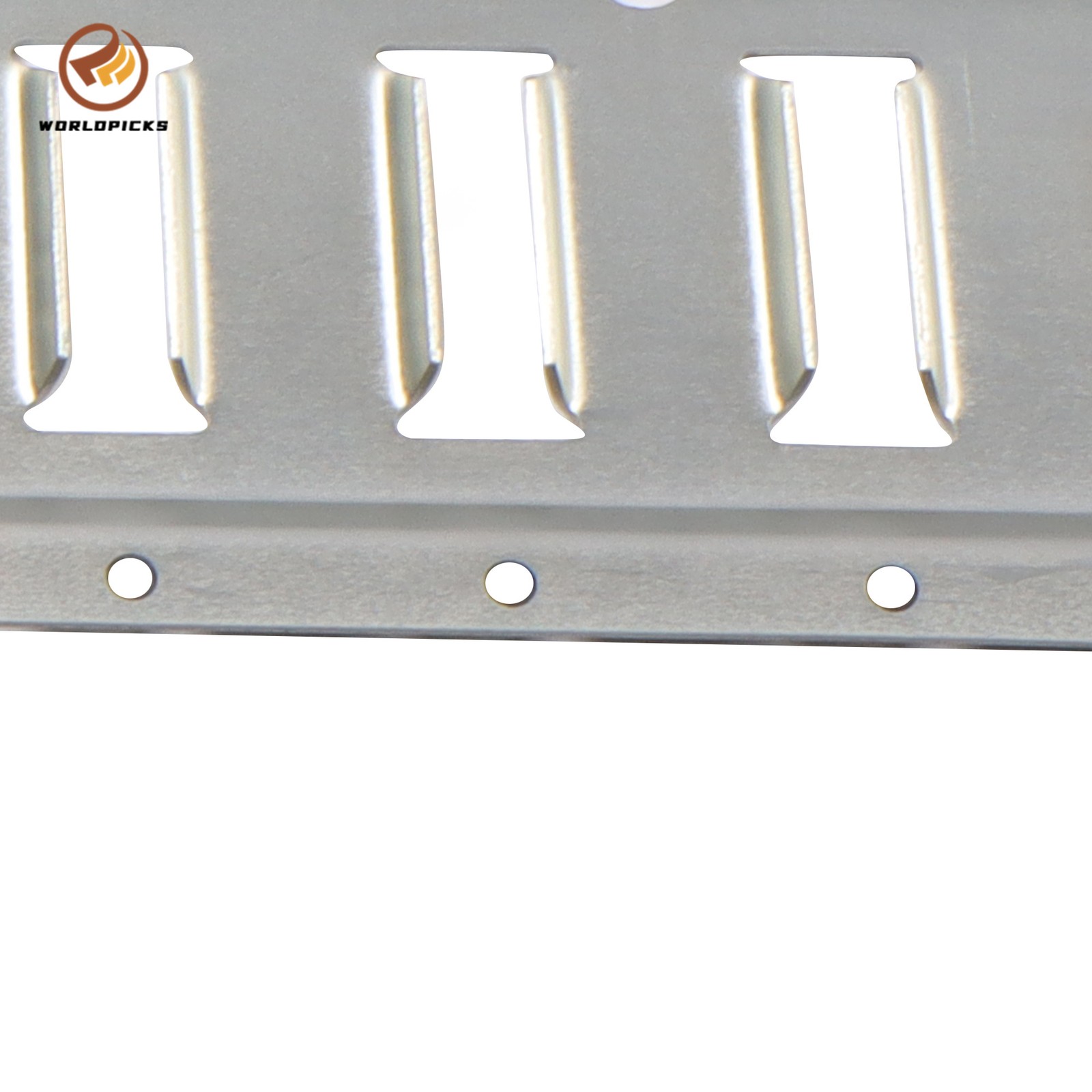 5' E Track Tie Down Rail 6 Pieces, Silver Galvanized, Universal Cargo Rail