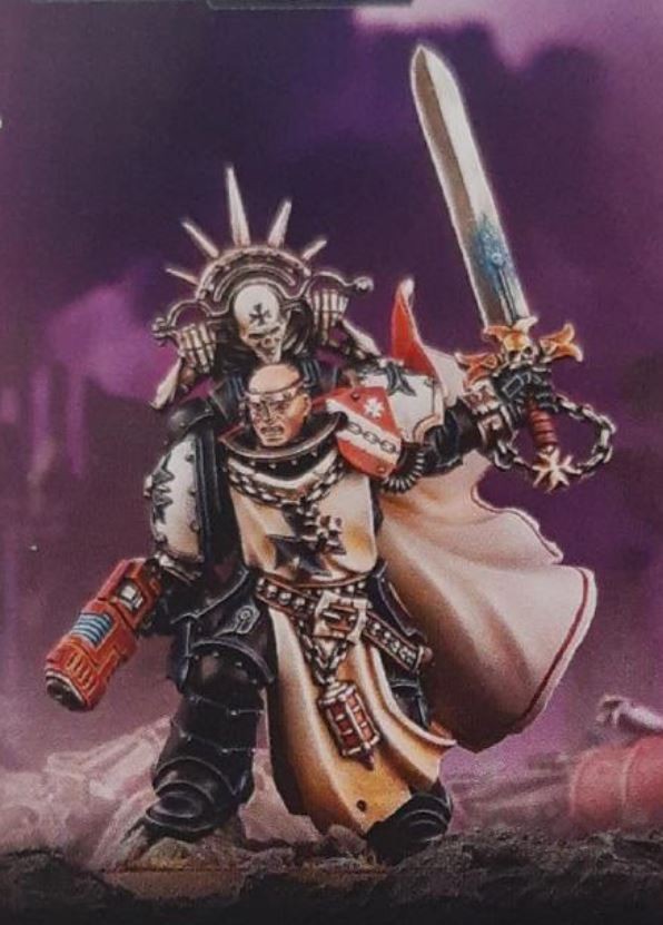 Warhammer 40K Space Marines - Black Templars Marshal *NoS*