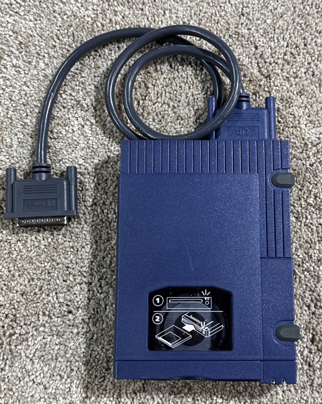 Genuine iOmega Zip 100 Zip Drive Z100P2 Drive ONLY