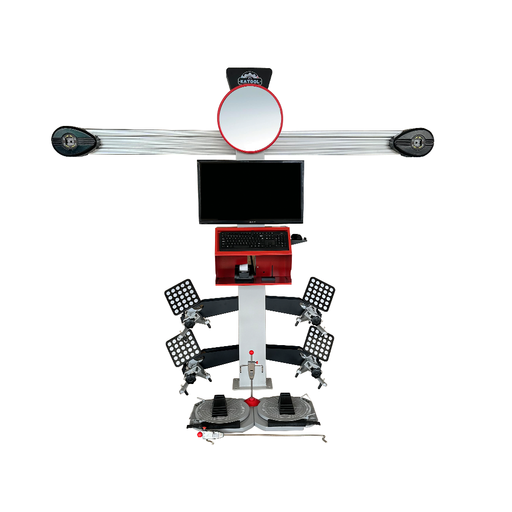 One Pair Alloy Turntable Wheel Alignment 360° Rotating Turn Plate Table 5 Ton