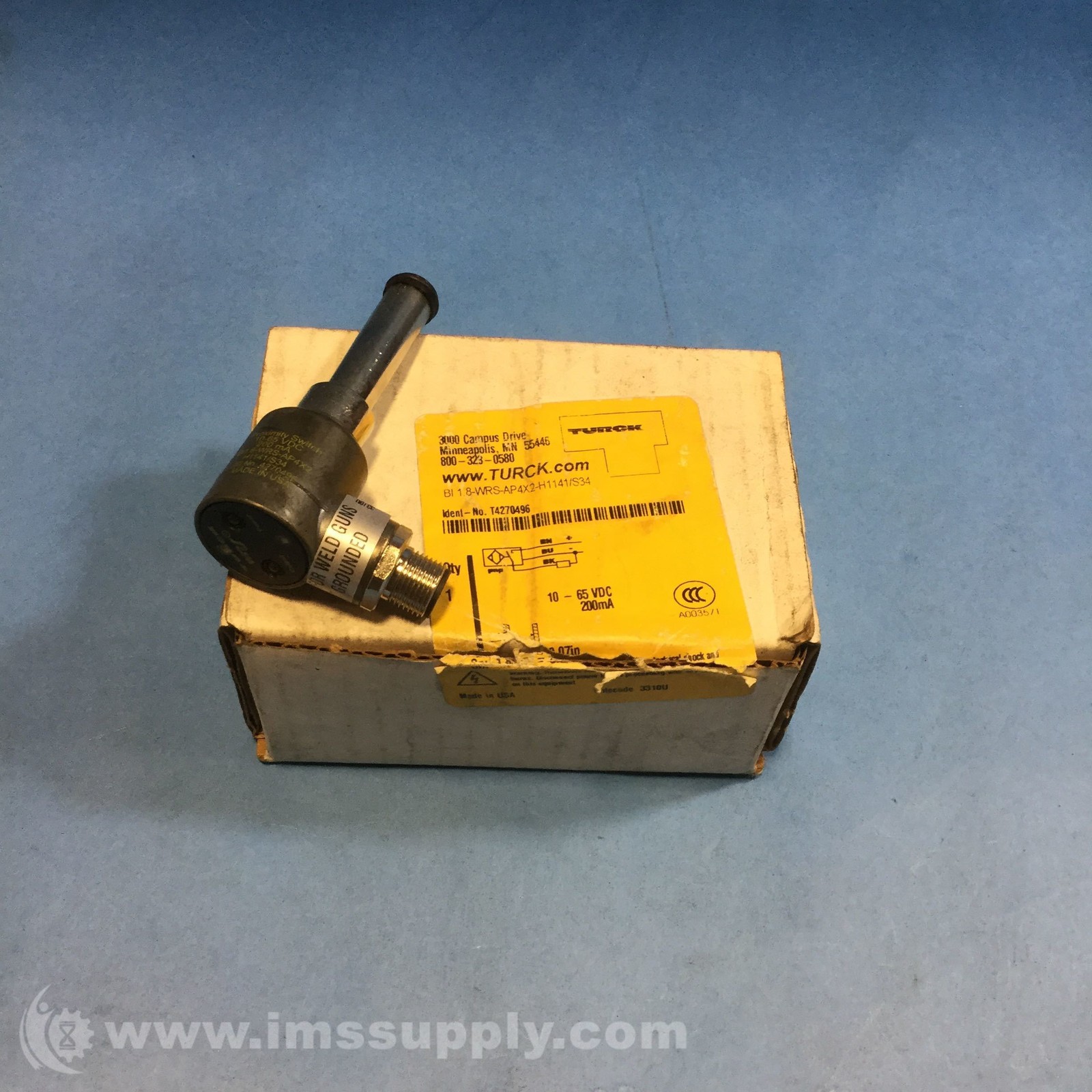 Turck Bi1.8-WRS-AP4X2-H1141/S34 Proximity Switch FNOB