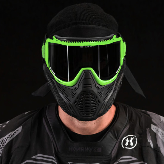 HK Army RMX Paintball Goggle Mask System - Lime/Black
