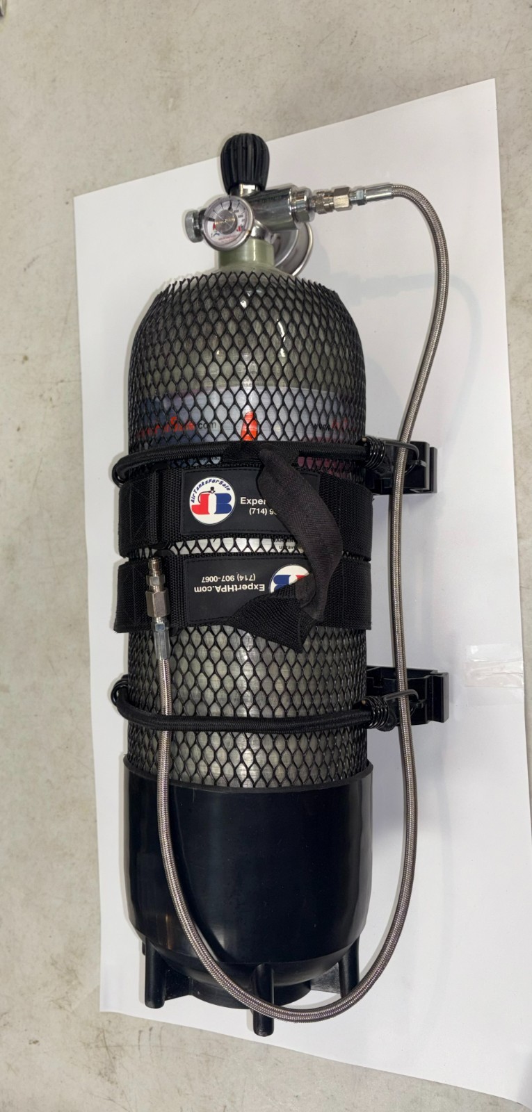 Carleton (Cobham) M4927 97 CU FT/9.0L/550 CU N/60 Minute Carbon Fiber Air Tank