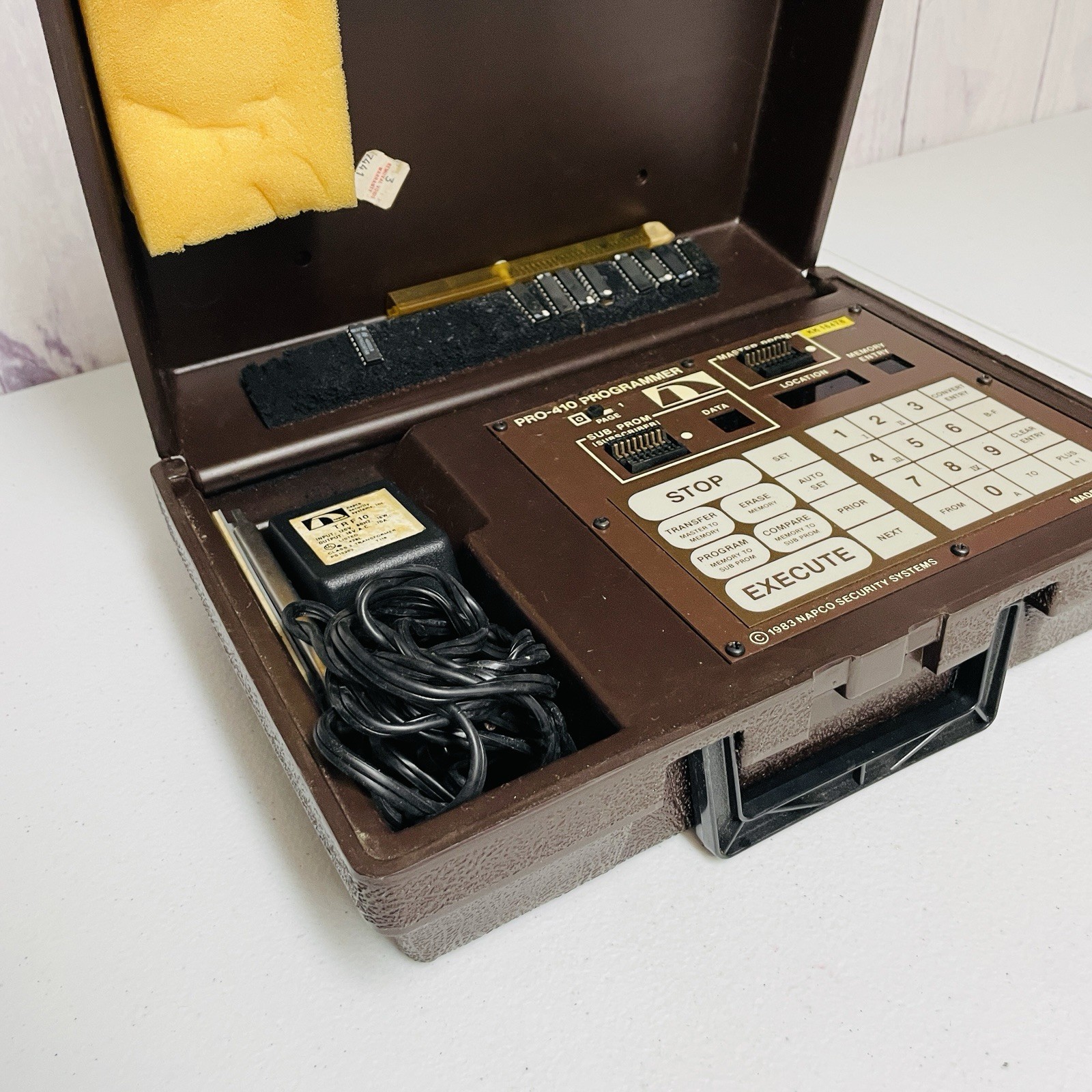 Vintage 1980s Napco PRO-410 Programmer READ