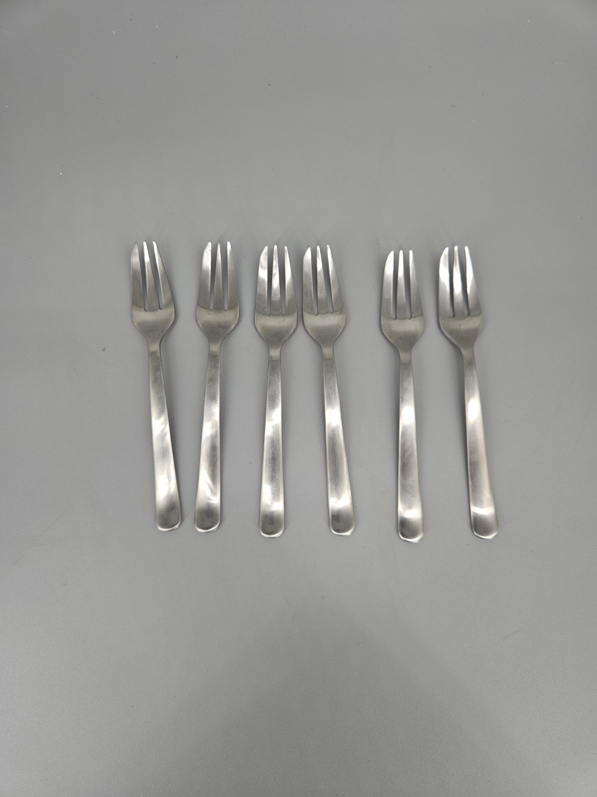 Raadvad cocktail Seafood Mcm Small forks Lot Of 6 Vintage Flatware Dining