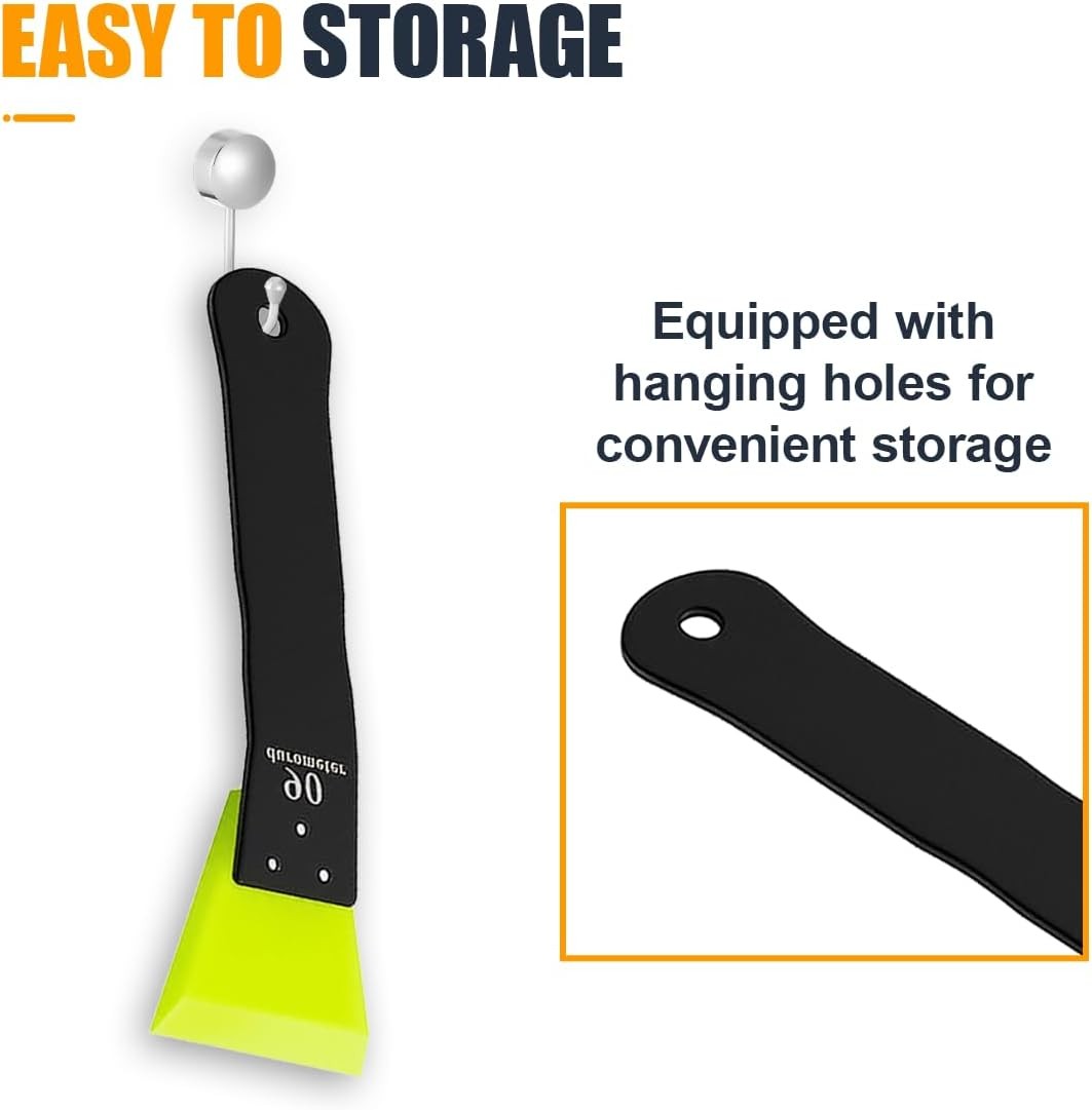 2PCS Mini Squeegee for Window Tint - Small Windshield Squeegee Car Vinyl Wrap