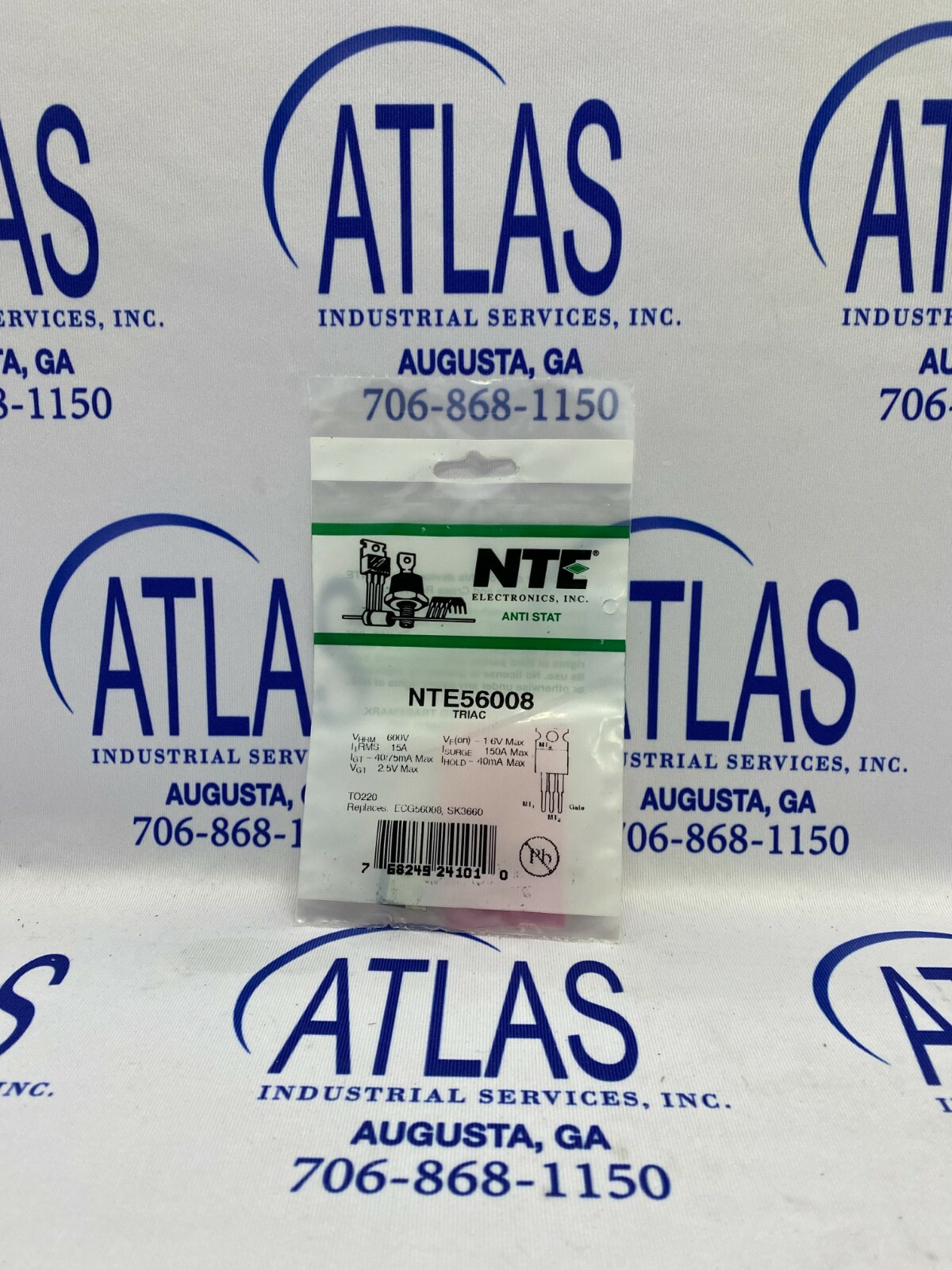 NTE56008 TRIAC ***AUTHORIZED NTE DISTRIBUTOR***