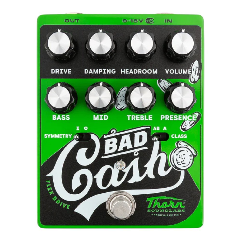 Thorn Soundlabs Bad Cash Flexible Drive Overdrive with Advanced Tonal Controls