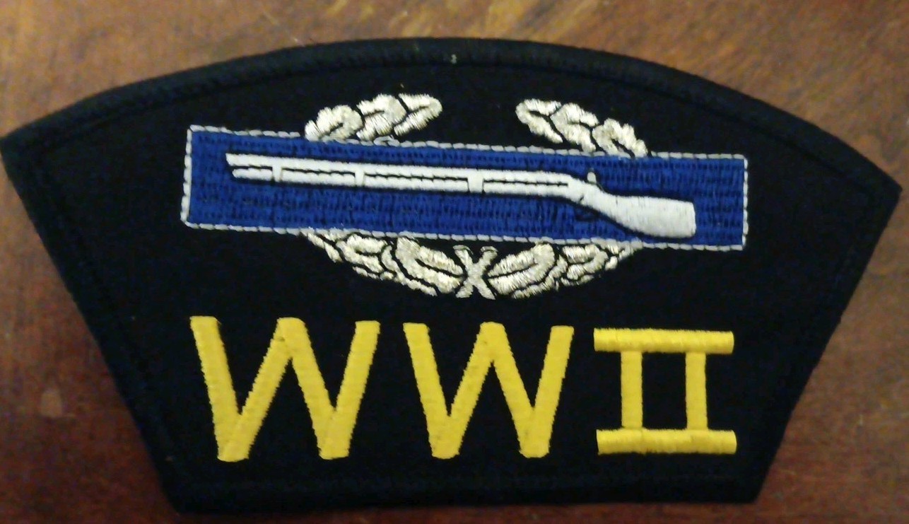 World War II Combat Infantry Badge Embroidered Patch WWII United States Army USA