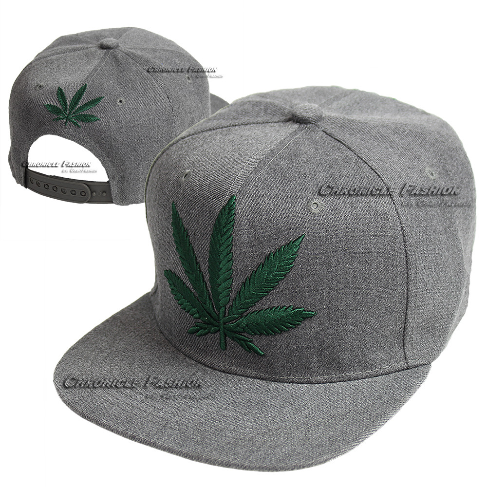Baseball Cap Marijuana Cannabis Weed Pot 420 Snapback Adjustable Hat Flat Men