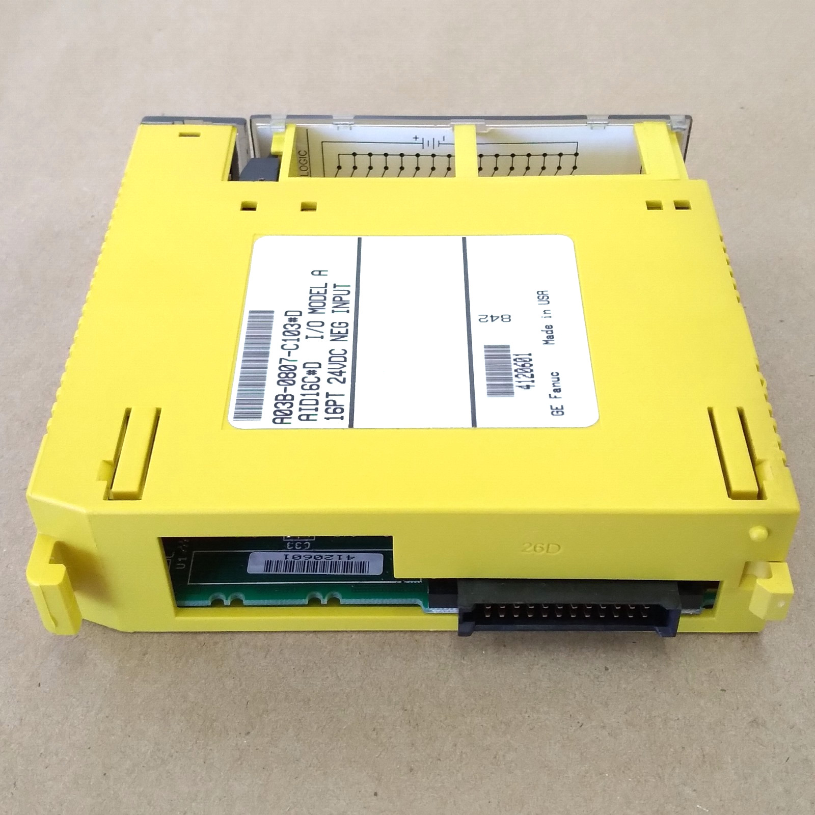 FANUC A03B-0807-C103#D, AID16C#D, I/O MODEL A