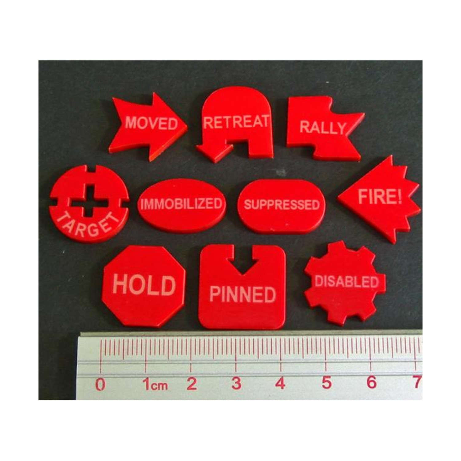 Litko Token Set Command Set #2 - Red New