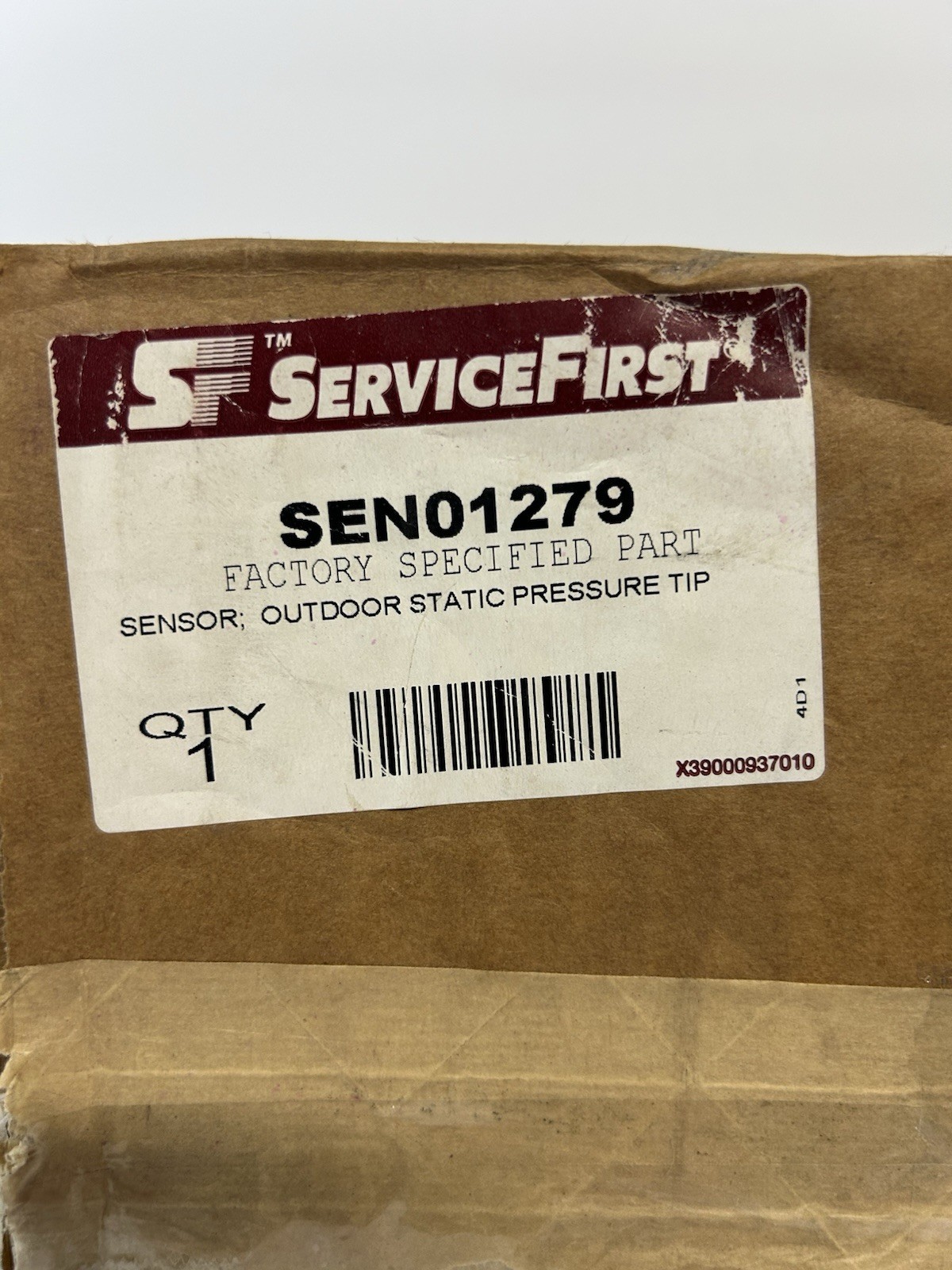 OEM Trane SEN01279 Outdoor Static Pressure Sensor Kit-Model A-306