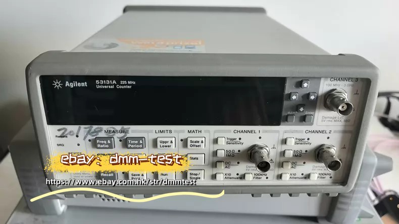 1pcs 53131A Agilent KEYSIGHT 225MHz REQUENCY UNIVERSAL COUNTER Fast delivery&dmm