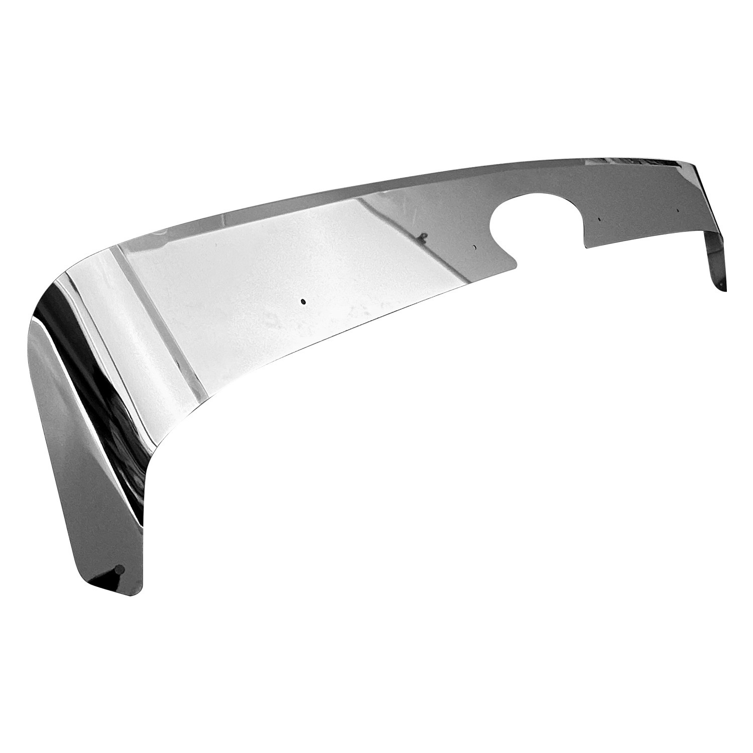 Bug Deflector Hood Shield W/ Pre-Punched Mount Hole Stainless For Peterbilt 579