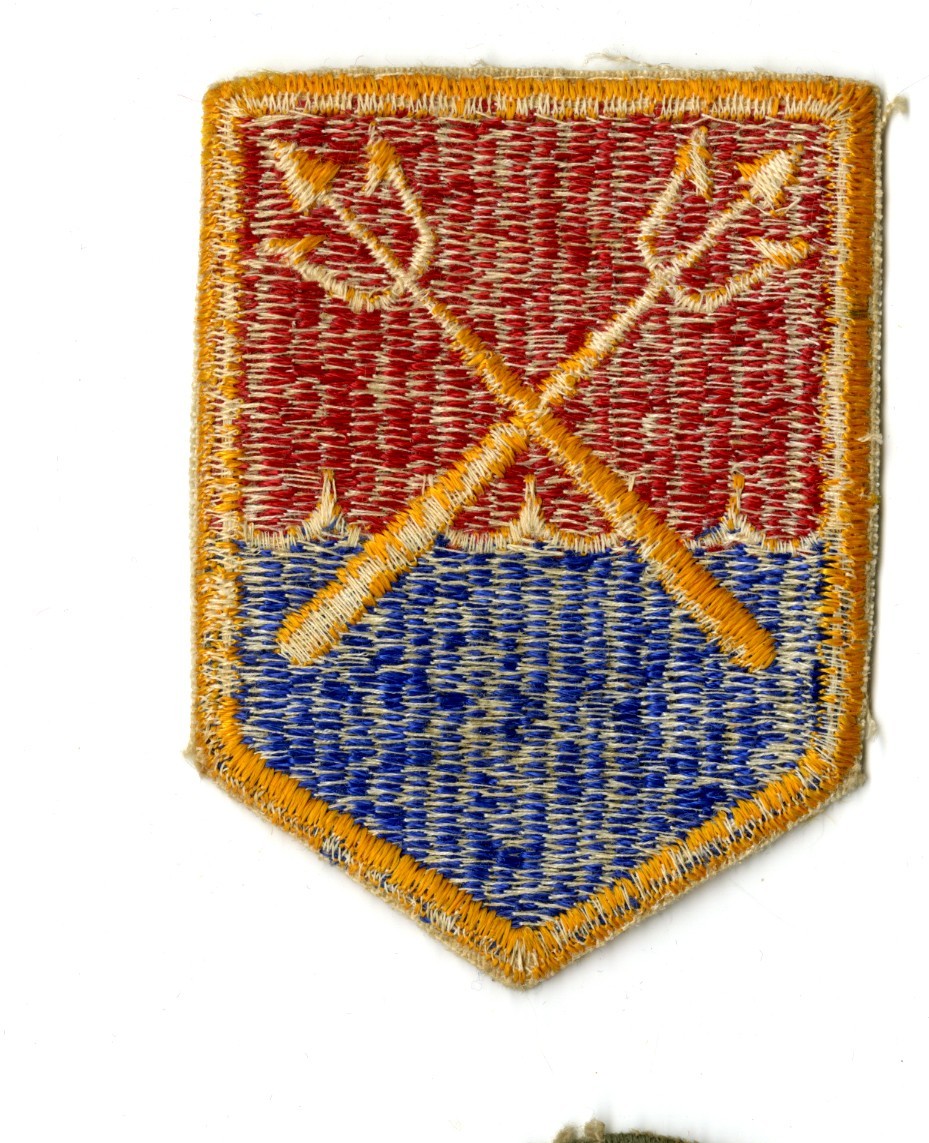 Eastern Defense Command White Back Patch WWII Vintage