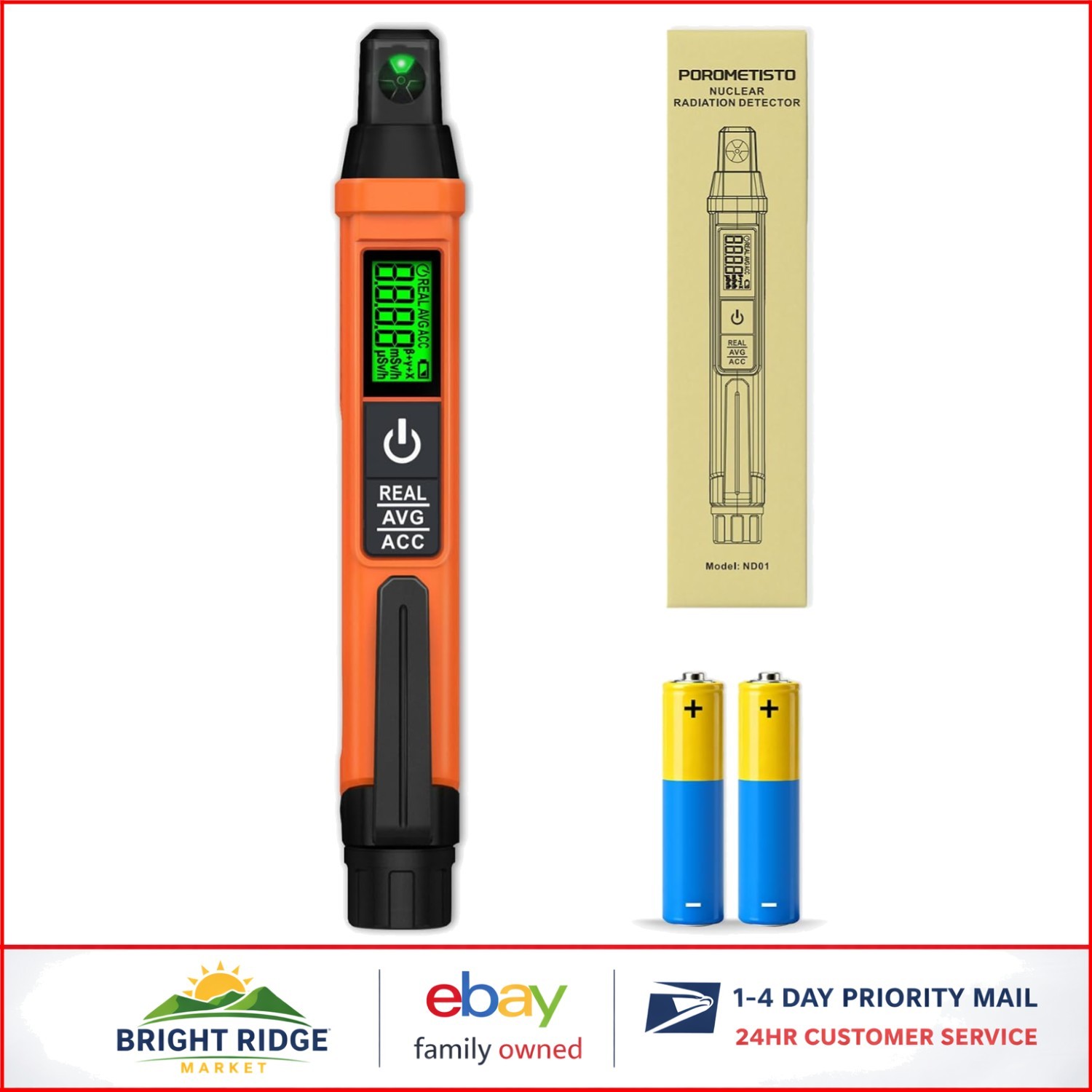 Geiger Counter with Sensitivity for Ionizing Radiation and Health Monitoring