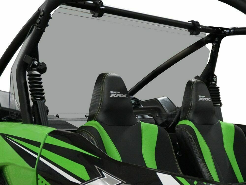 Kawasaki KRX 1000 2 Seater Rear Windshield Window Dust Panel Vented Tinted 2020+