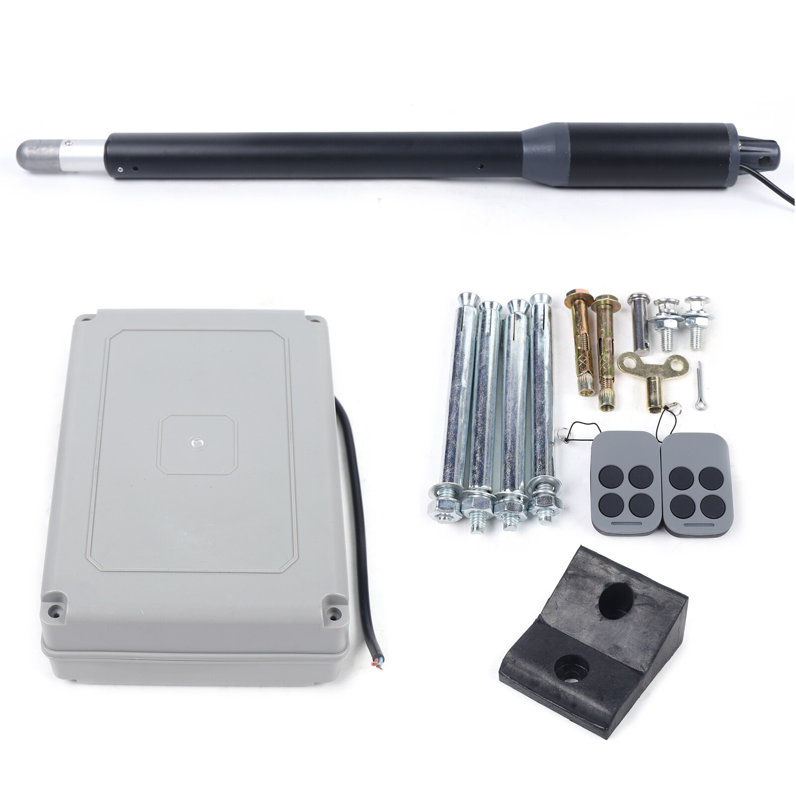 40W Electric Gate Opener Set Automatic Heavy Duty for 325lbs Single Gate Opener